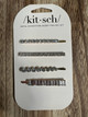 Gold Rhinestone Hair Pins - 4 Pack