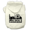 London Skyline Screen Print Pet Hoodies