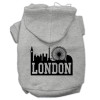 London Skyline Screen Print Pet Hoodies