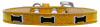 Black Bone Widget Dog Collar Red Ice Cream 