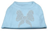 Rhinestone Bow Shirts 