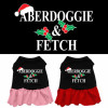 Aberdoggie Christmas Screen Print Dress