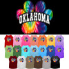 Oklahoma Bright Tie Dye Screen Print Shirt