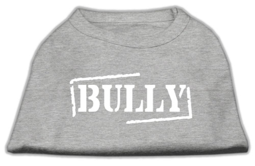 Bully Screen Printed Shirt  Grey Xxl (18) - 51-22 XXLGY
