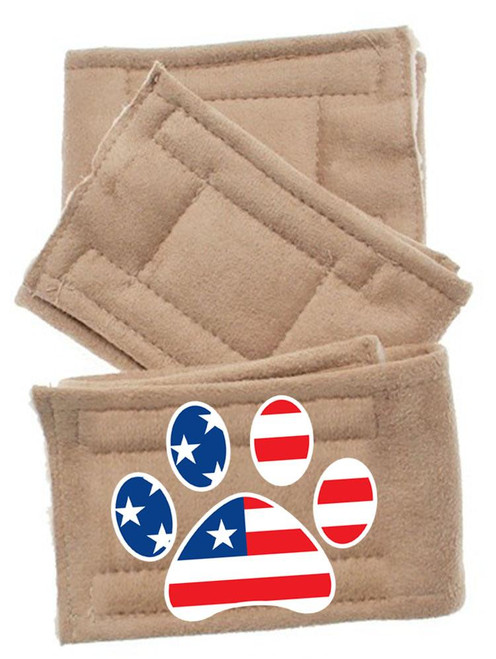 Peter Pads Size Md Paw Flag 3 Pack