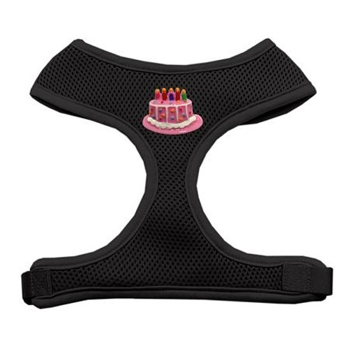 Pink Birthday Cake Chipper Black Harness Medium