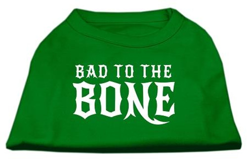 Bad To The Bone Dog Shirt Emerald Green Xxl (18)