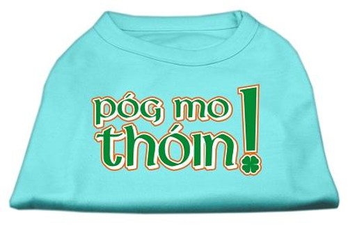 Pog Mo Thoin Screen Print Shirt Aqua Med (12) - 51-63 MDAQ