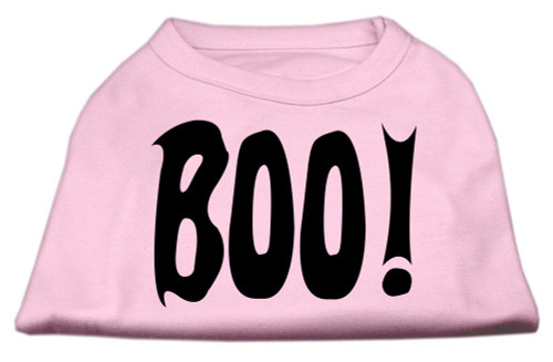 Boo! Screen Print Shirts Light Pink Sm (10) - 51-13-06 SMLPK