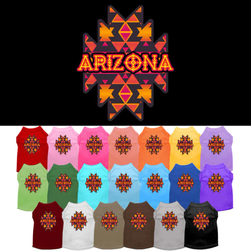 Arizona Navajo Tribal Screen Print Shirt