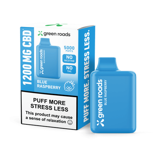 CBD Puff Blue Raspberry - 1200mg