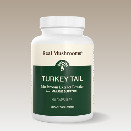Turkey Tail Mushroom Capsules - Large