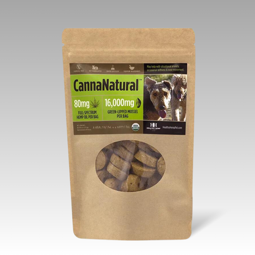 Healthy Hemp Biscuits with Fish Oil-Green Lipped Mussels & CBDs by CannaNatural