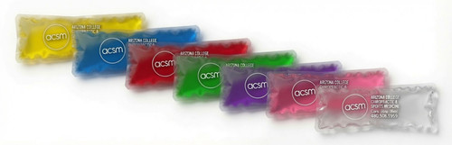 GP412: 4.5 inch by 12 inch Custom Imprinted Stay Soft Cold Gel Packs. Sold per case. 30 per case.