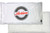 Custom 6" x 12" clear gel cold pack with cloth backing - custom branded - reusable promotional cold therapy pack made in USA