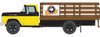 Mini Metals 1960 Ford Stakebed Truck - Assembled - Mini Metals(R) -- Crow's Hybrid Corn (yellow, black, brown, white) - 221-30643