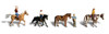 Woodland Scenics Scenic Accents(R) -- Horseback Riders pkg(4) - WOOA1889