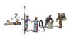 Woodland Scenics WOOA2742 Scenic Accents(R) Figures -- City Workers pkg(6) - WOOA2742