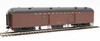 WalthersProto 60' Pennsylvania Class B60b Baggage Car w/Standard Doors -- Pennsylvania Railroad #9210 (2/54-9/62 Scheme, Tuscan, black, Messenger Star - 920-17248