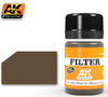 AK Interactive Filter for Brown Wood Enamel Paint 35ml Bottle - AKI262