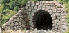 Woodland Scenics Culverts (Hydrocal Plaster Castings) pkg(2) -- Random Stone - WOOC1264