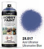 Vallejo Ultramarine Blue Fantasy Solvent-Based Acrylic Paint 400ml Spray - VJ28017