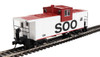 Walthers Mainline International Extended Wide-Vision Caboose - Ready to Run -- Soo Line #68 - 910-8721