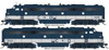 WalthersProto EMD E8 A-A - Standard DC -- Chesapeake & Ohio #4014 & 4026