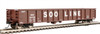 Walthers Mainline 53' Railgon Gondola - Ready To Run -- Soo Line #64122 (oxide, white, large name) - 910-6287