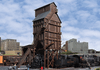 Walthers Cornerstone Wood Coaling Tower -- Kit - 7-1/2 x 6-1/2 x 10-5/8" 19.1 x 16.5 x 27cm - 933-2922