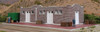 Walthers Cornerstone Brick Mission-Style Santa Fe Freight House -- Kit - 9-1/2 x 6-1/2 x 2-1/2" 24.1 x 16.5 x 6.3cm - 933-4056