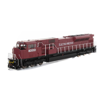 Athearn Genesis HO SD80MAC w/DCC & Sound, EMD #8000 - ATHG27351