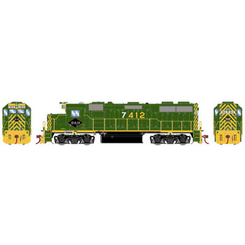 Athearn Genesis HO GP39-2, D&H #7412 - ATHG65526