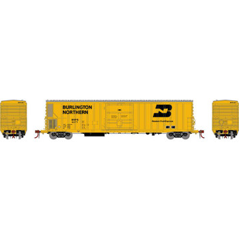 Athearn Genesis HO FGE 57' Mechanical Reefer, BNFE/Yellow #9277 - ATHG66300