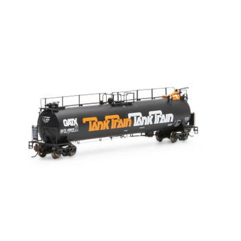 Athearn Genesis HO TankTrain Intermediate,GATX/Orange Letter#48669 - ATHG67917