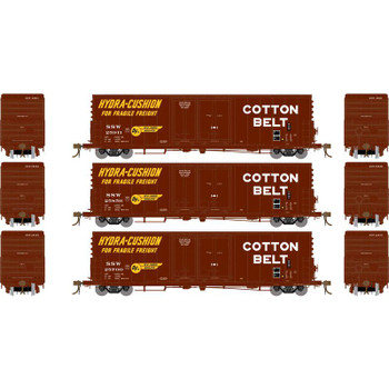 Athearn Genesis HO 50' PC&F Riveted Box w/8'+6' Landis, SSW #2 (3) - ATHG69106