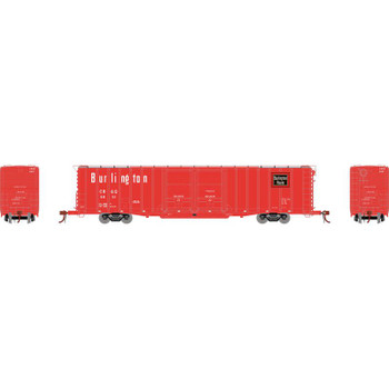 Athearn Genesis HO 60' PS Auto Box, CB&Q #9801 - ATHG75900