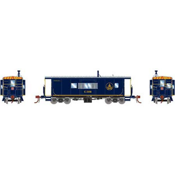 Athearn Genesis HO ICC Caboose w/Lights & Sound, B&O #C-3818 - ATHG78329