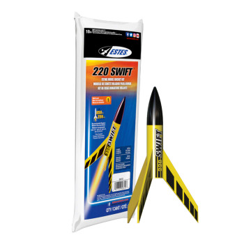 Estes 220 Swift Mini Rocket Kit Skill Level 1 - EST0810