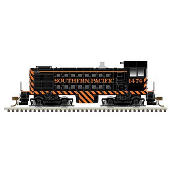 Atlas Alco S4 - LokSound and DCC - Master(R) Gold -- Southern Pacific 1474 (black, orange) - ATL10003839