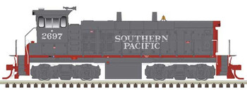 Atlas EMD MP15DC - LokSound and DCC - Master(R) Gold -- Southern Pacific 2697 (gray, red) - ATL10003881