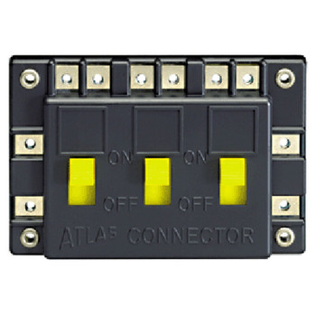 Atlas Electrical Connector - 3 SPST On/Off - ATL205