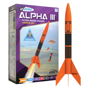 Estes Alpha III Launch Set E2X Easy-to-Assemble - EST1427