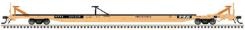 Atlas N ACF 89' 4" Intermodal Flatcar - Ready to Run - Master(R) -- TTX RTTX 604410 (yellow, black) - ATL50004446