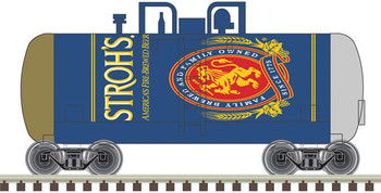 Atlas Beer Can Tank Car - Ready to Run -- Stroh's 1850 (blue, red, gold) - ATL50005643