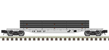 Atlas O O 52'6" FLAT CAR W/LOAD - CONRAIL #58543 - ATO20020132