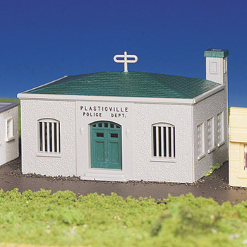 Bachmann Trains HO Snap KIT Police Station - BAC45145