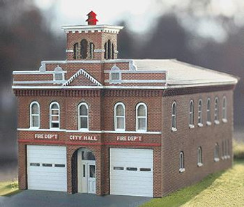 Branchline Trains Hermann Firehouse - Laser-Art -- Kit - 181-200