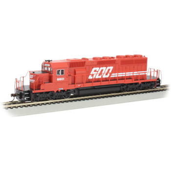 Bachmann Trains EMD SD40-2 - Standard DC -- Soo Line 6601 (white, red, black) - BAC67030
