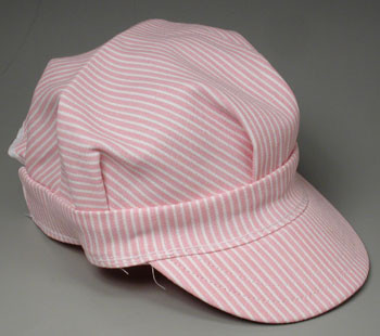 Brooklyn Peddler Engineer Cap, Child/Pink - BKP00059